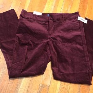Velvet pants